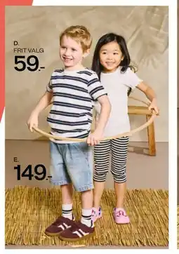 Bilka T-shirt eller leggings tilbud