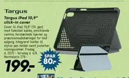 Bilka Targus iPad 10,9” click-in cover tilbud