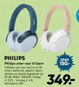 Bilka Philips over-ear til børn tilbud