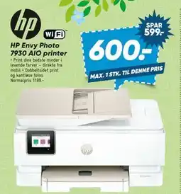 Bilka HP Envy Photo 7930 AIO printer tilbud