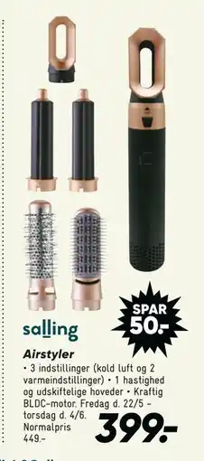 Bilka Airstyler tilbud