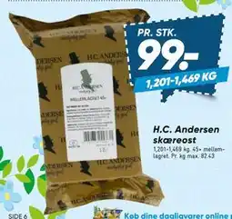Bilka H.C. Andersen skæreost tilbud