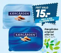 Bilka Kærgården original eller let tilbud