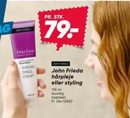 Bilka John Frieda hårpleje eller styling tilbud