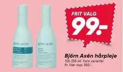 Bilka Björn Axén hårpleje tilbud