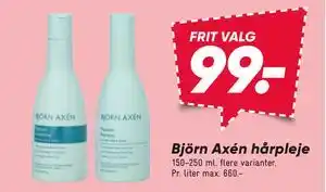 Bilka Björn Axén hårpleje tilbud
