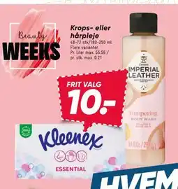 Bilka Krops- eller hårpleje tilbud