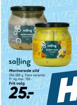 Bilka Marinerede sild tilbud