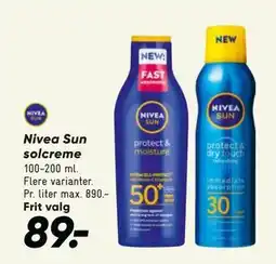 Bilka Nivea Sun solcreme tilbud