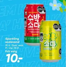 Bilka Sparkling sodavand tilbud