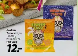 Bilka Broken Taco wraps tilbud