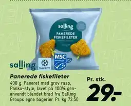 Bilka Panerede fiskefileter tilbud