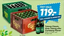 Bilka Tuborg Classic, Grøn Tuborg eller Carlsberg Pilsner tilbud