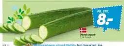 Bilka Dansk agurk tilbud