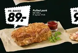 Bilka Pulled pork tilbud