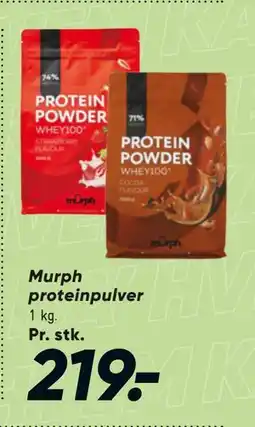 Bilka Murph proteinpulver tilbud