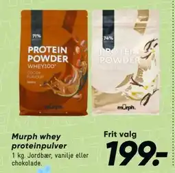Bilka Murph whey proteinpulver tilbud