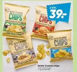 Bilka Kettle Cooked chips tilbud