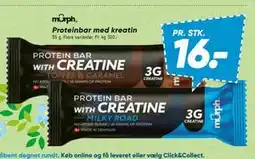 Bilka Proteinbar med kreatin tilbud