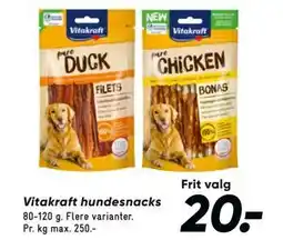 Bilka Vitakraft hundesnacks tilbud