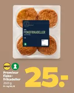 Netto Premieur fiskefrikadeller tilbud