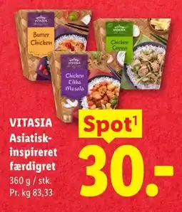 Lidl VITASIA Asiatiskinspireret færdigret tilbud