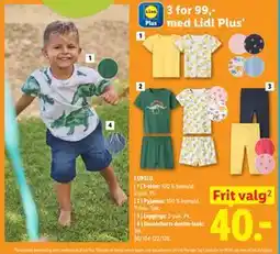 Lidl Pyjamas: tilbud