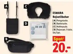 Lidl ESMARA Rejsetilbehør tilbud