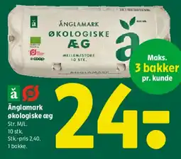 Coop 365 Änglamark økologiske æg tilbud