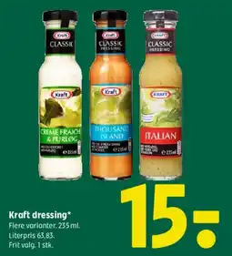 Coop 365 Kraft dressing tilbud