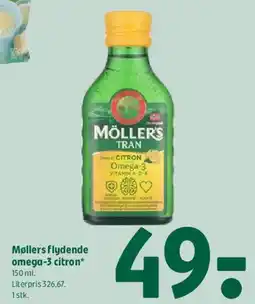 Coop 365 Møllers flydende omega-3 citron tilbud