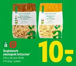 Coop 365 Änglamark økologisk fettuccine tilbud