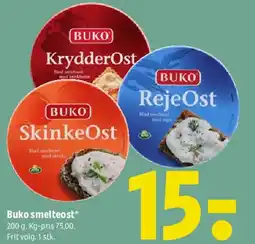 Coop 365 Buko smelteost tilbud