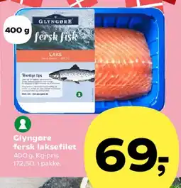 SuperBrugsen Glyngøre fersk laksefilet tilbud