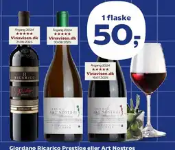 SuperBrugsen Giordano Ricarico Prestige eller Art Nostros tilbud