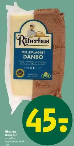 Coop 365 Riberhus Mellemlagret Danbo tilbud