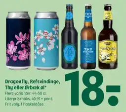 Coop 365 Dragonfly, Refsvindinge, Thy eller Ørbæk øl tilbud