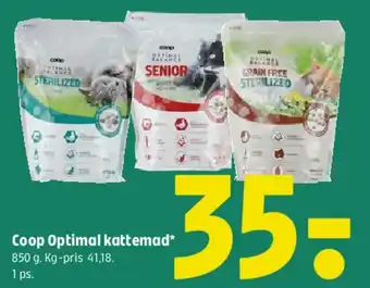 Coop 365 Coop Optimal kattemad tilbud