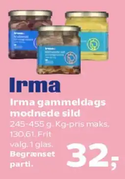 SuperBrugsen Irma gammeldags (sild) tilbud