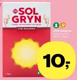 SuperBrugsen OTA Solgryn tilbud