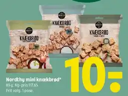 Coop 365 Nordthy mini knækbrød tilbud