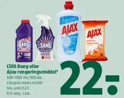Coop 365 Cillit Bang eller Ajax rengøringsmiddel tilbud