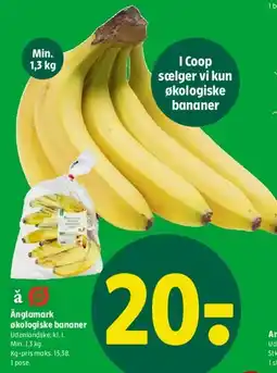 Coop 365 Änglamark økologiske bananer tilbud