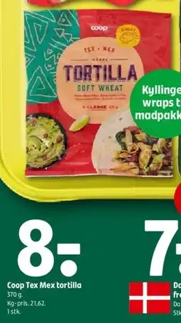Coop 365 Coop Tex Mex tortilla tilbud