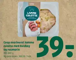 Coop 365 Coop marineret lamme culotte med hvidløg og rosmarin tilbud