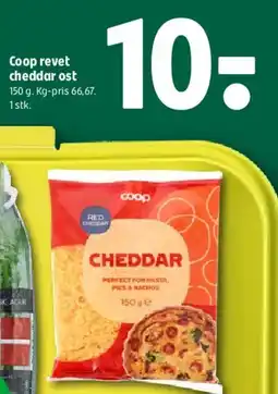 Coop 365 Coop revet cheddar ost tilbud