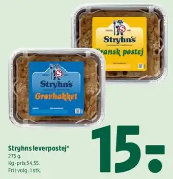 Coop 365 Stryhns leverpostej tilbud
