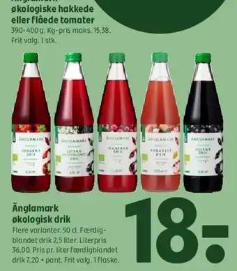 Coop 365 Änglamark økologisk drik tilbud