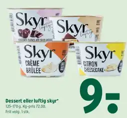 Coop 365 Dessert eller luftig skyr tilbud