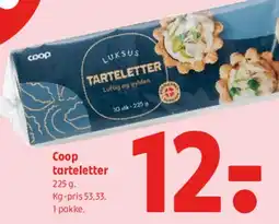 Coop 365 Coop tarteletter tilbud